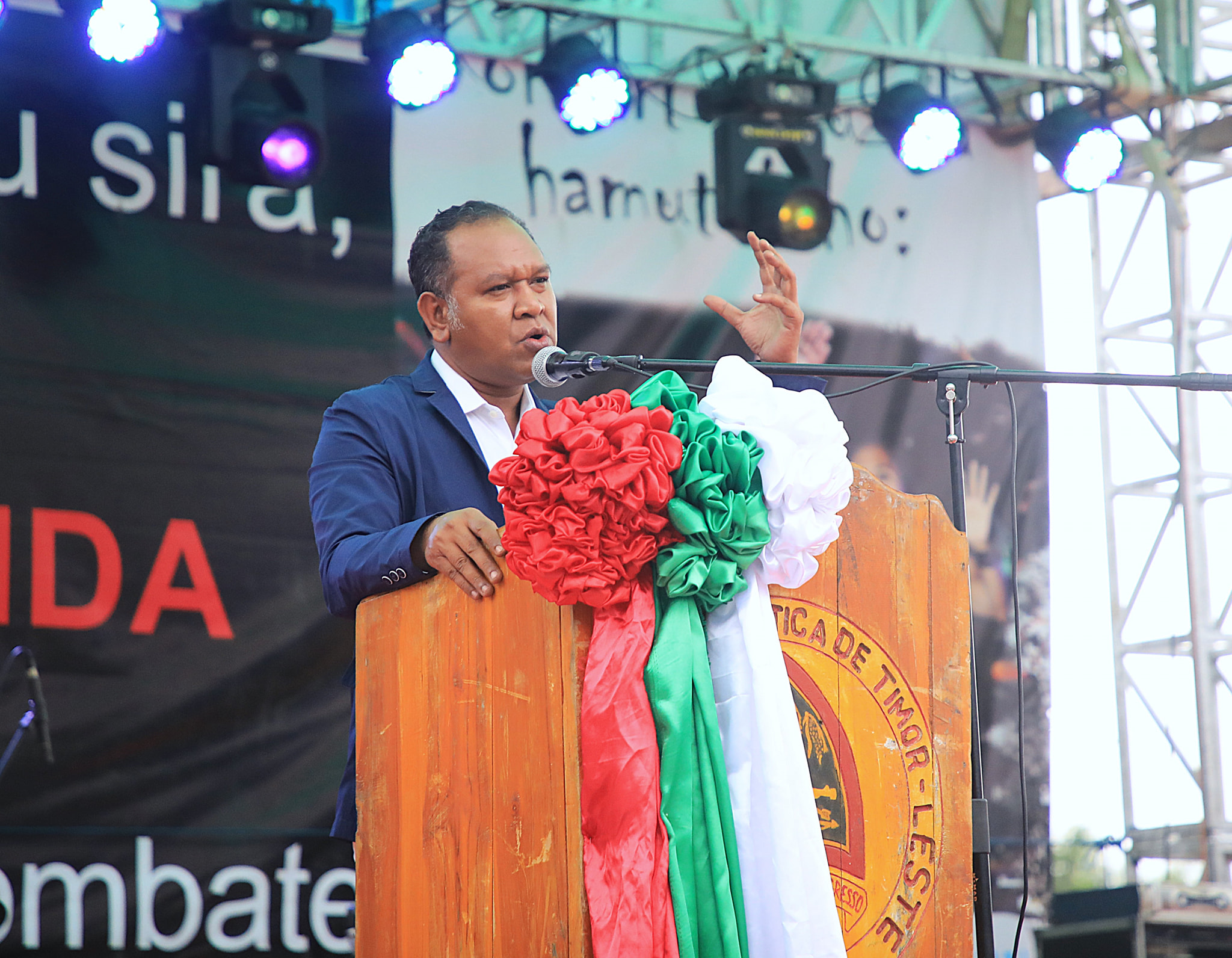 VMOH PARTISIPA IHA SERIMÓNIA KOMEMORASAUN LORON MUNDIÁL HIV-SIDA